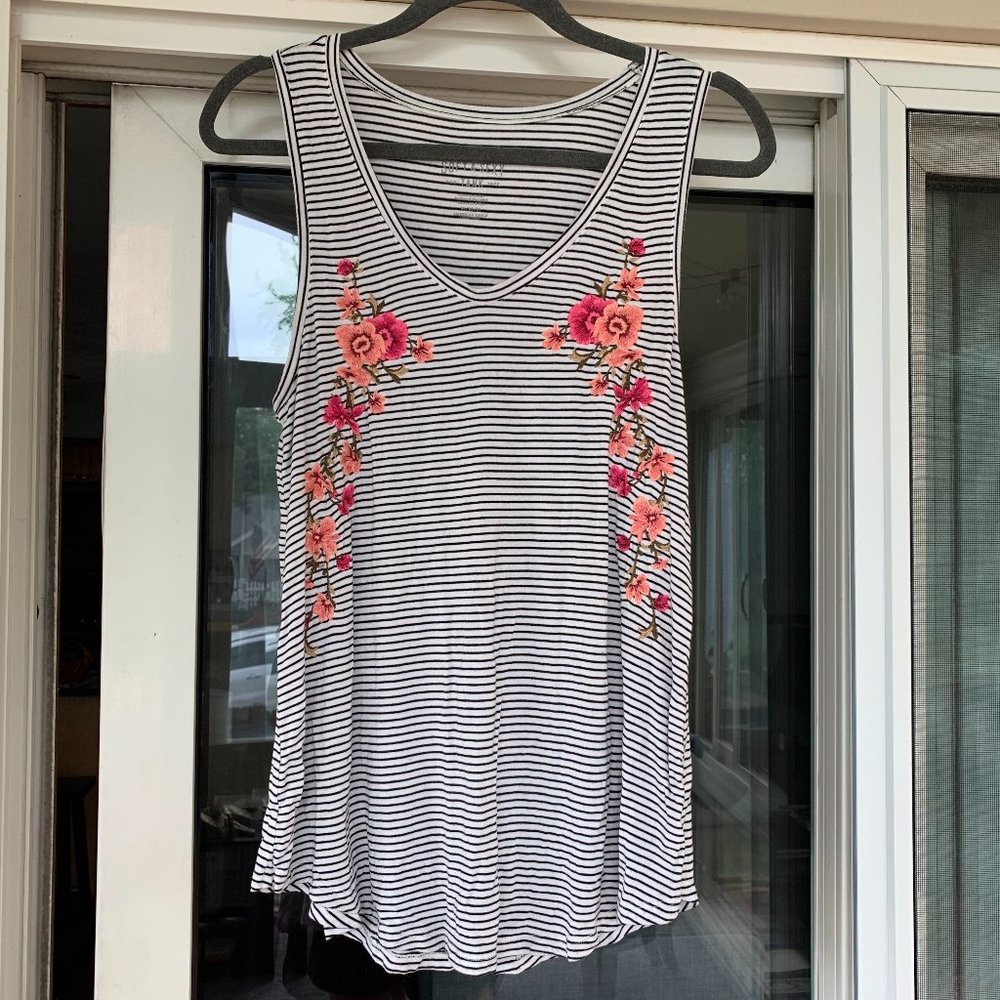 AE Soft and Sexy Tank with Embroidery